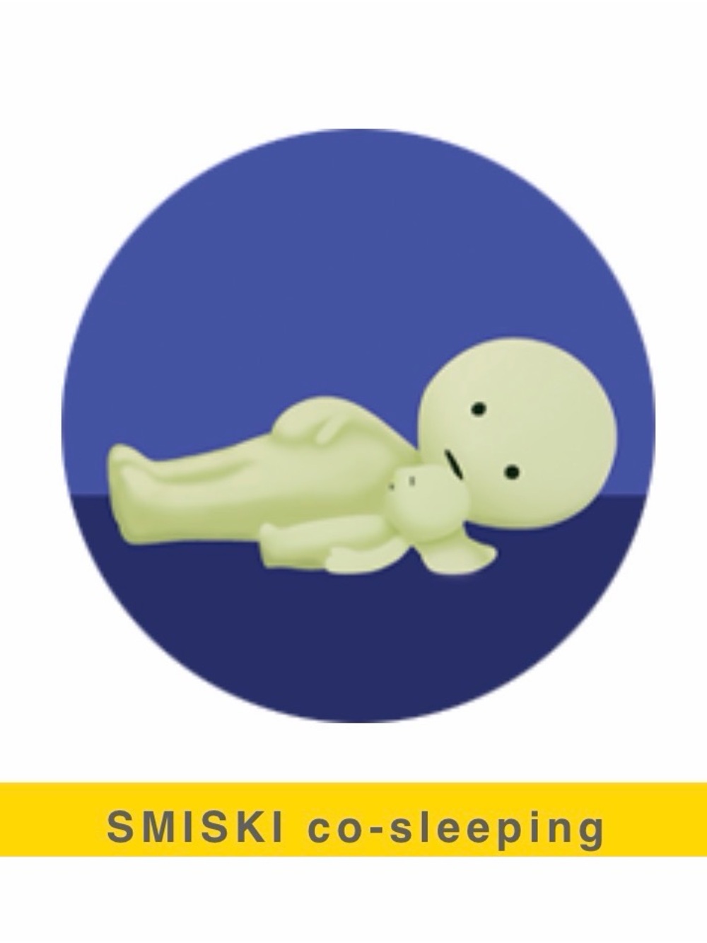 SMISKI Co-Sleeping Figurine - Pale Green